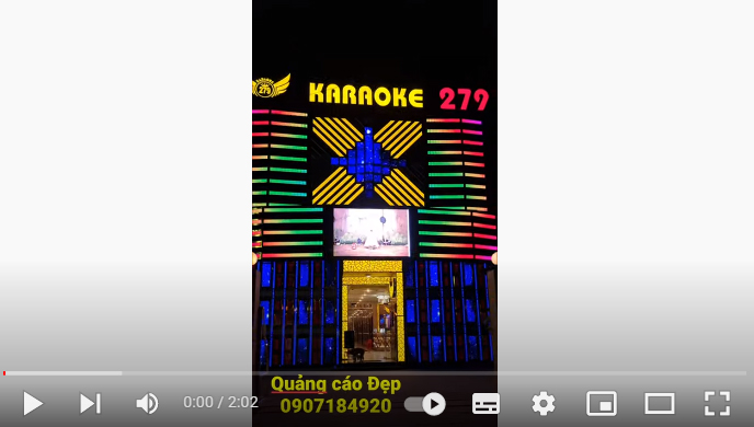 Thi công Màn Hình Led karaoke 279