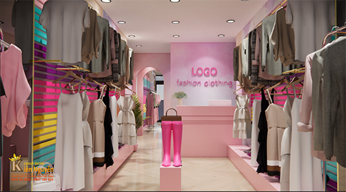 shop thời trang nữ tông màu hồng đẹp