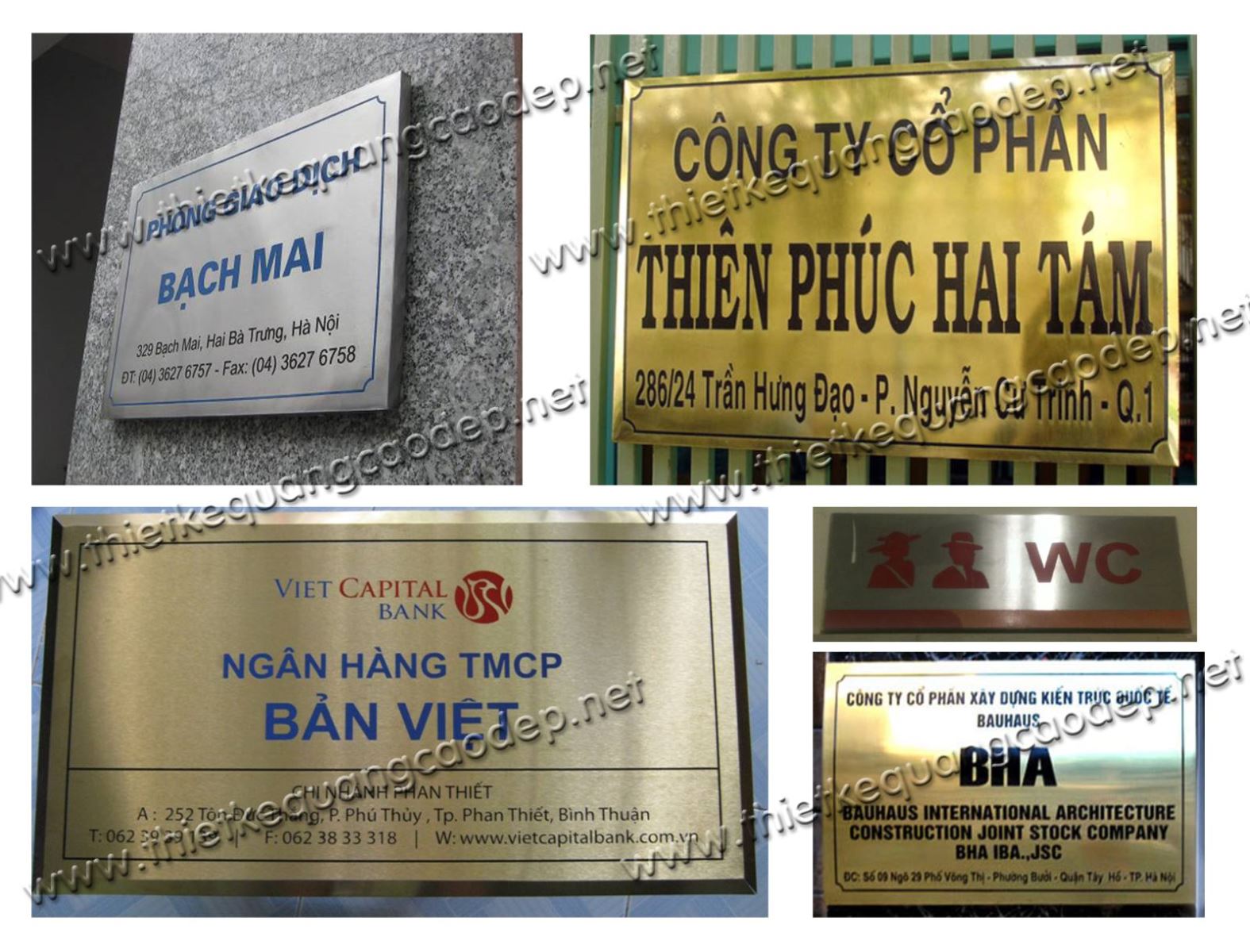 BẢNG INOX ĂN MÒN - CẮT LAZE