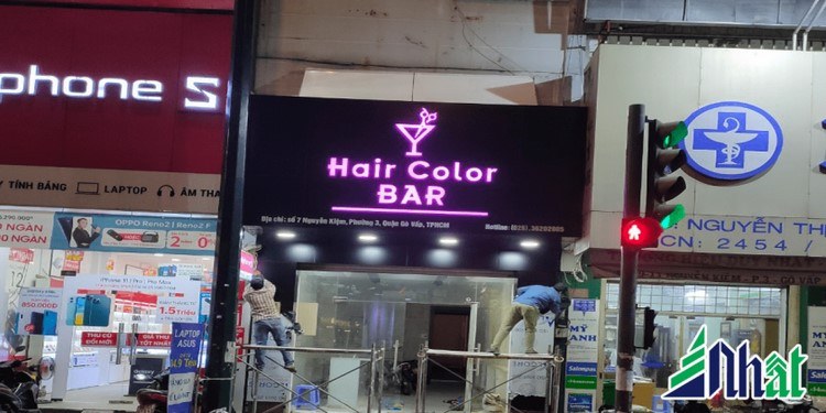Bảng hiệu Quảng cáo Salon Tóc