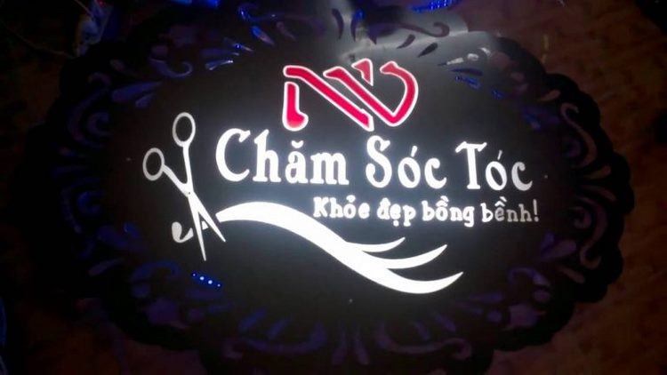Bảng hiệu Quảng cáo Salon Tóc