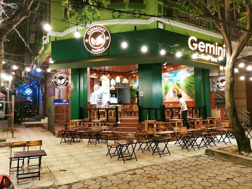 Mẫu Bảng hiệu cafe Đẹp