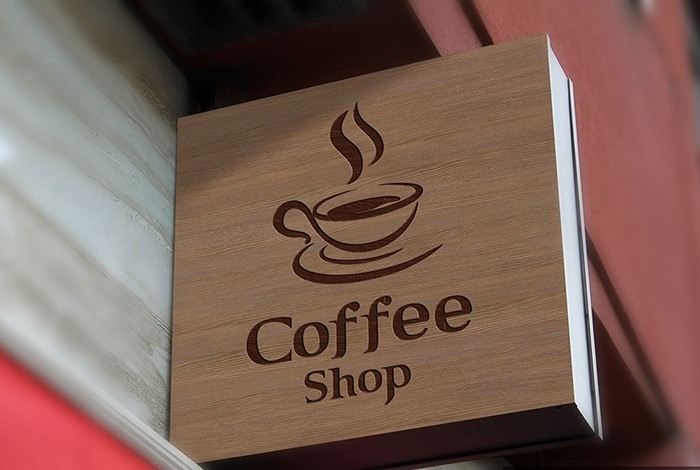 Mẫu Bảng hiệu cafe Đẹp