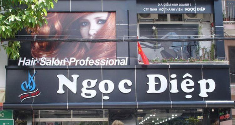 Bảng hiệu Quảng cáo Salon Tóc