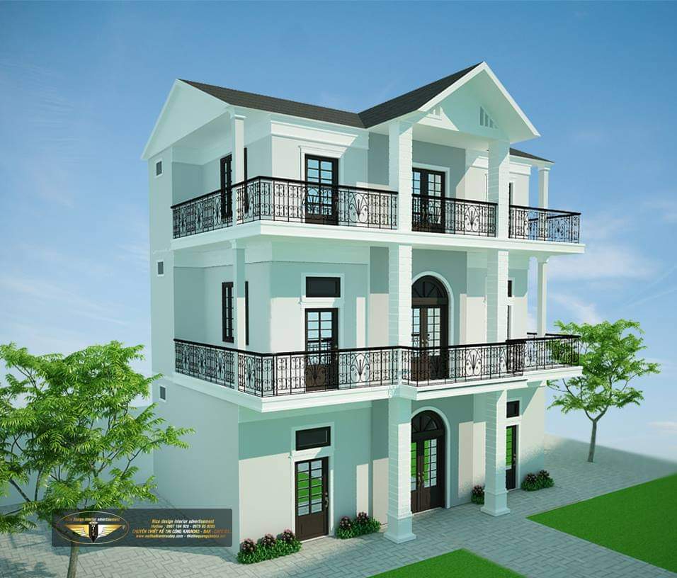 Thiết kế Nhà Phố Ngoại Ô Sài Gòn