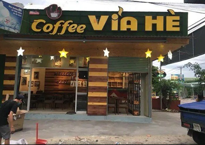 Mẫu Bảng hiệu cafe Đẹp