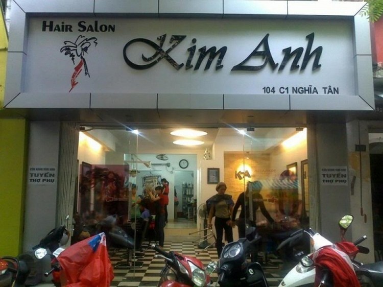 Bảng hiệu Quảng cáo Salon Tóc