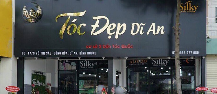 Bảng hiệu Quảng cáo Salon Tóc