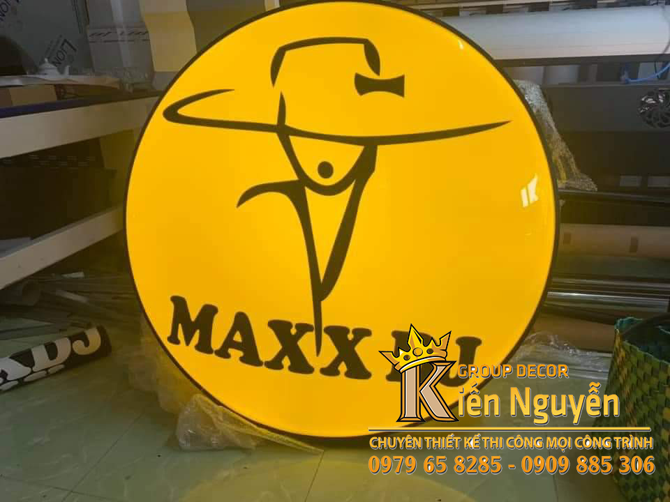 Bảng Hộp Đèn mica Tròn