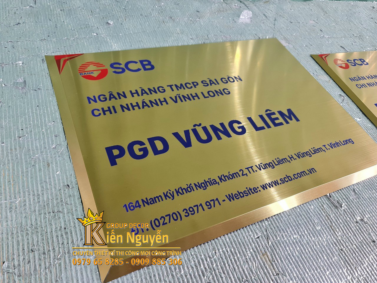 Bảng Tên Công ty  Inox Ăn Mòn