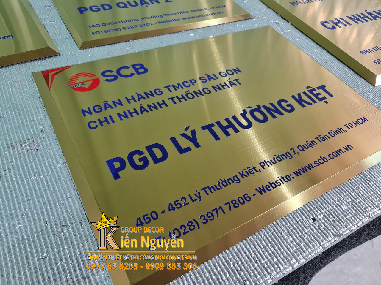 Bảng Tên Công ty  Inox Ăn Mòn