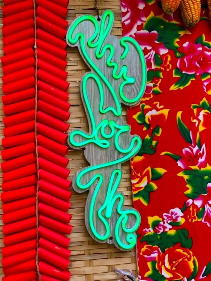 Chữ Led neon Tết