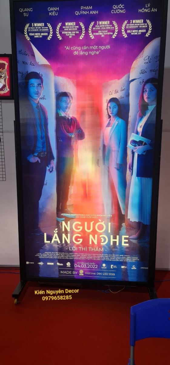 Hộp đèn 3D Poster Phim