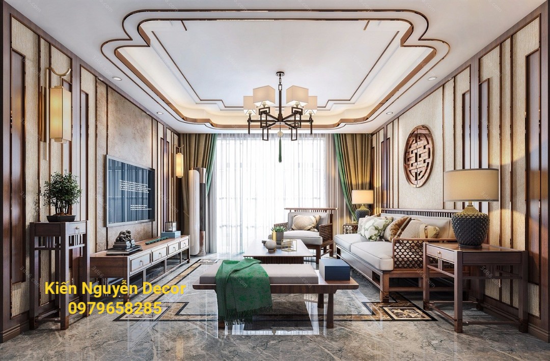Nội Thất Phòng Khách Lớn nhà Phố