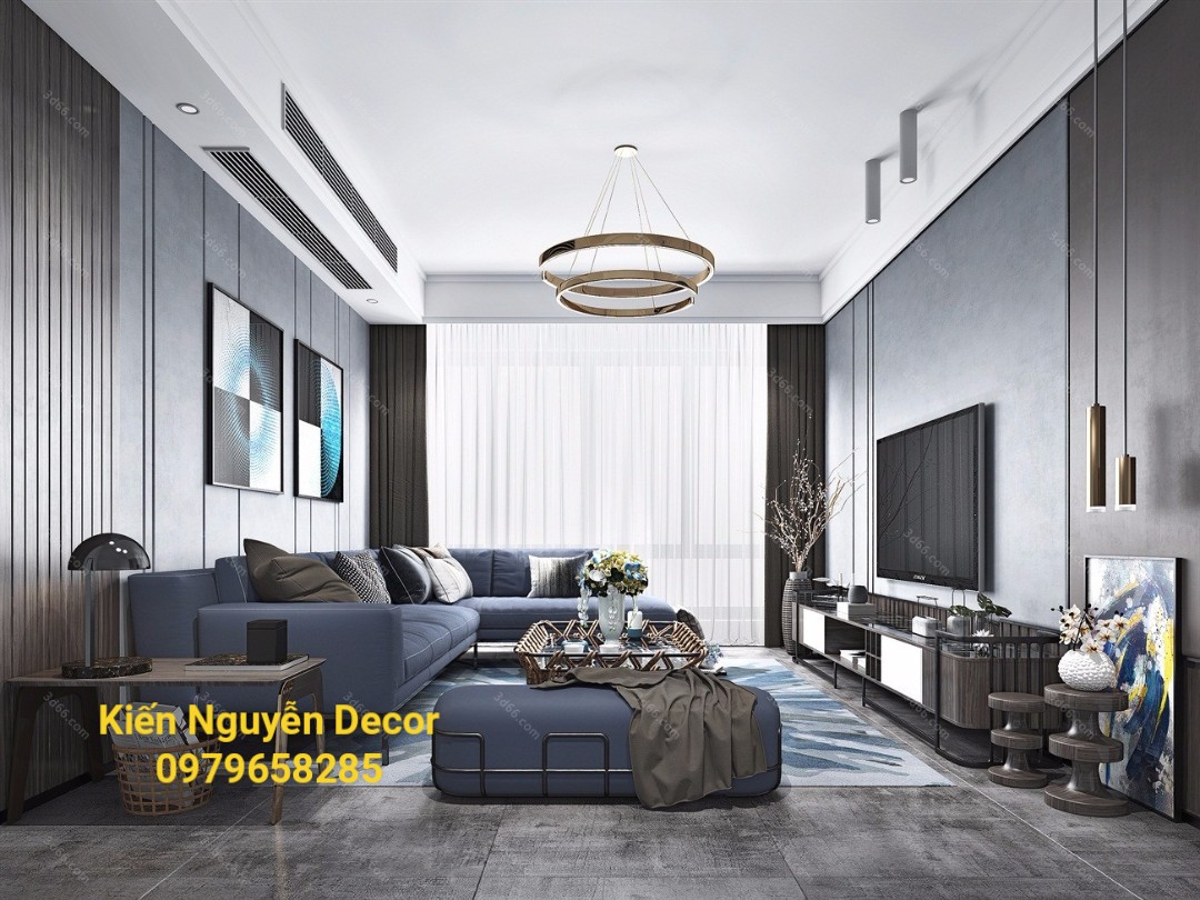 Nội Thất Phòng Khách Nhà A Tuấn