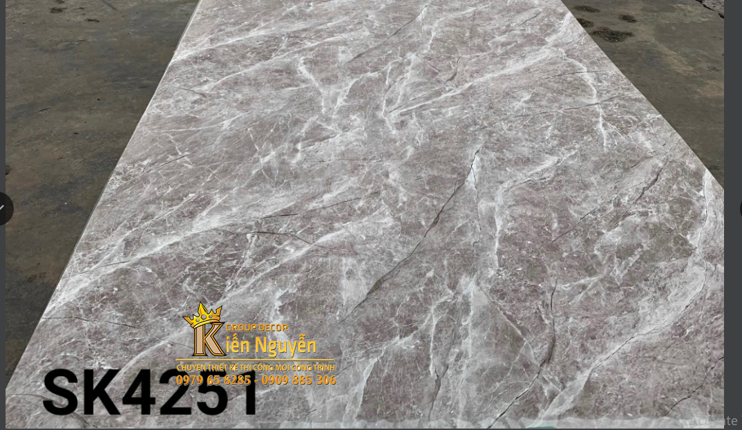 Tấm giả đá PCV Trang Trí Nội Thất