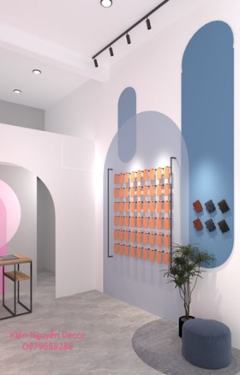 Thiết Kế Showroom Phụ Kiện Điện Thoại LumLa