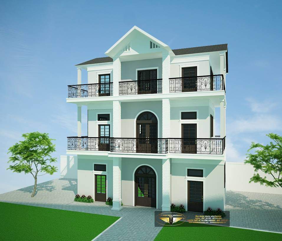 Thiết kế Nhà Phố Ngoại Ô Sài Gòn