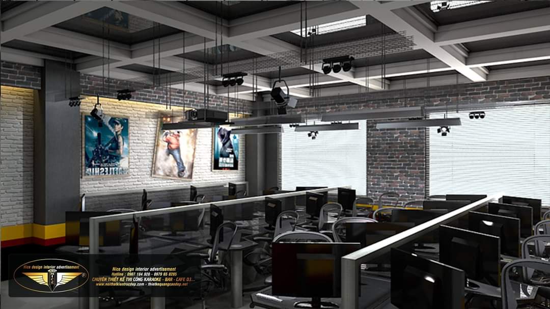 Thiết kế Văn Phòng Game 3D
