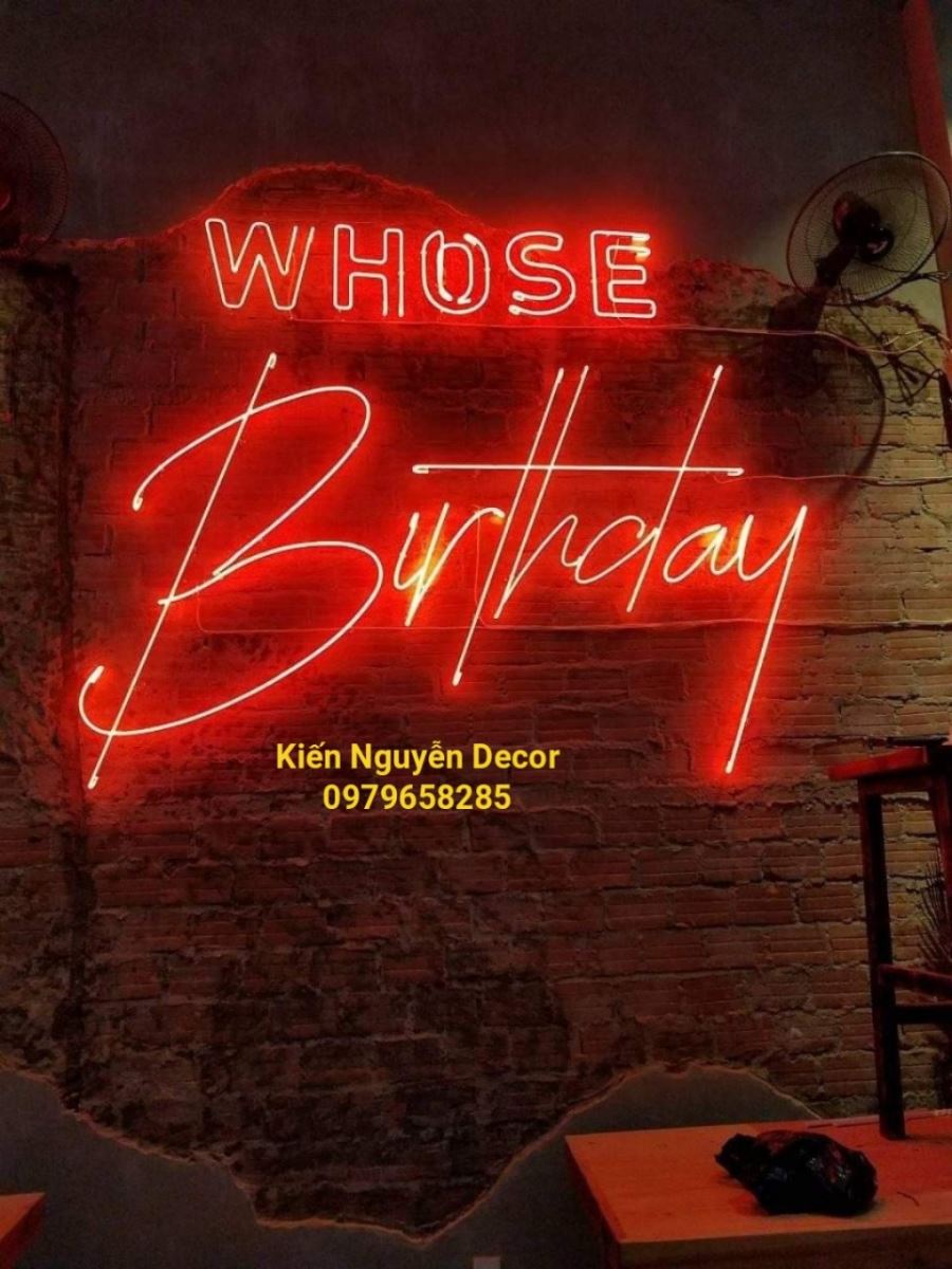 Đèn Led neon các kiểu