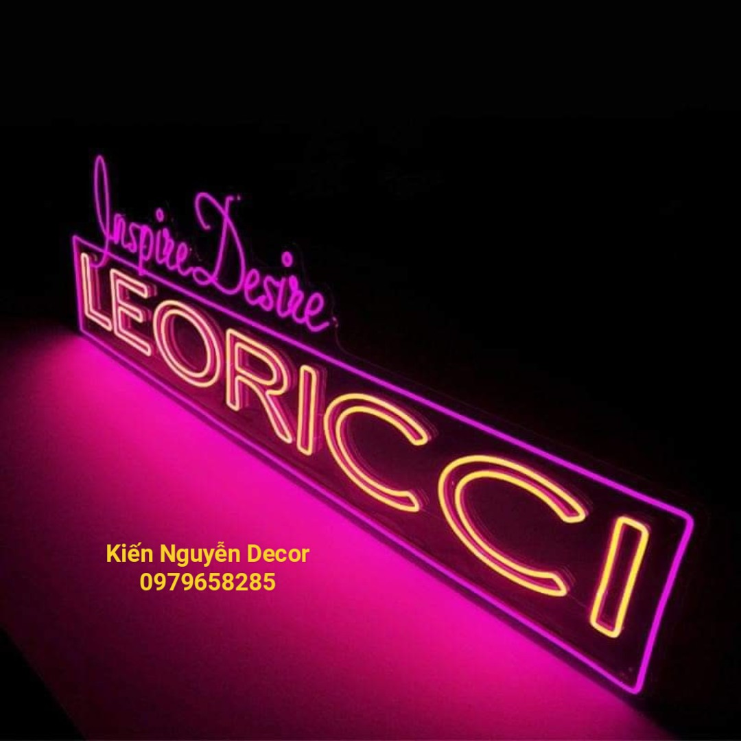 Đèn Led neon các kiểu