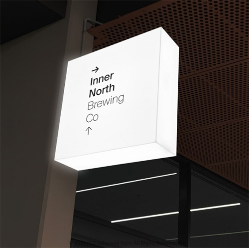 Các mẫu hộp đèn mica quảng cáo