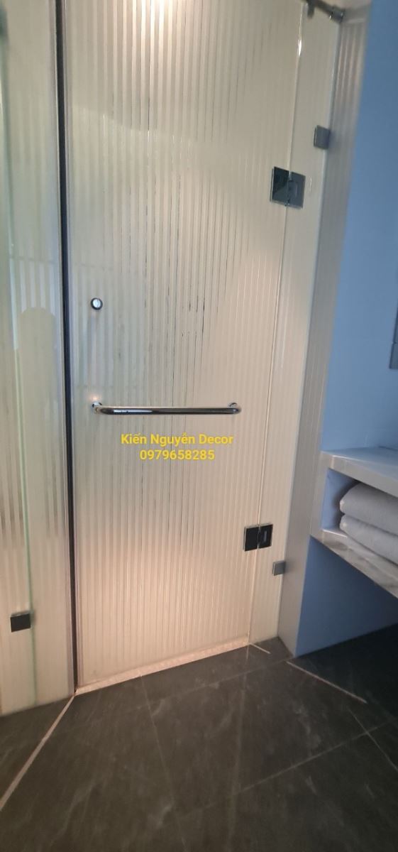 nội thất Cửa Kính sọc Nhà Tắm cao cấp