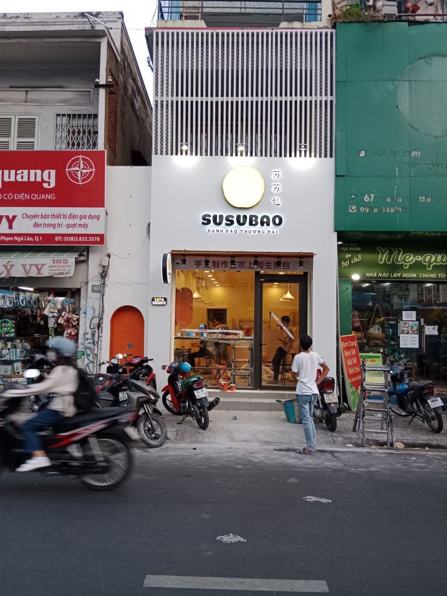 Bảng hiệu bánh bao Thượng Hải  SUSUBAO