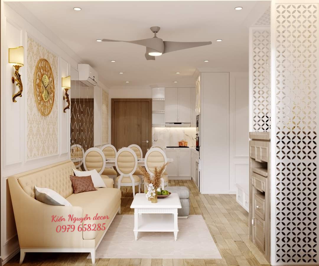 Nội thất căn hộ chung cư Belleza Q7