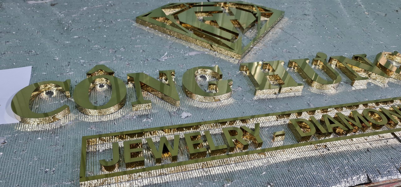 Chữ Inox Quảng cáo Bảng hiệu