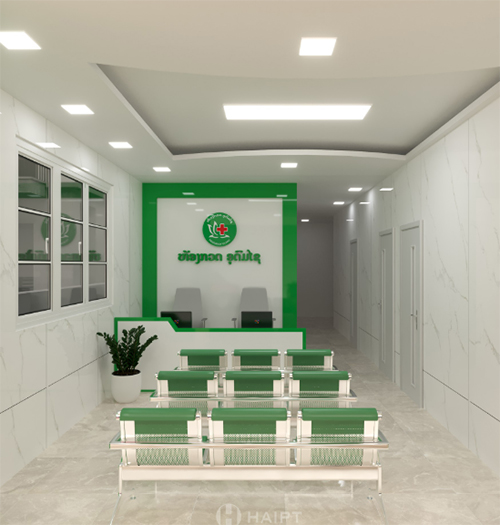 bảng hiệu Nha Khoa OUDOMXAY CLINIC CAMPHUCHIA