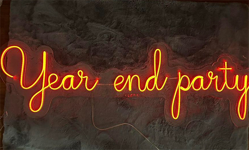 Chữ Led neon sologan