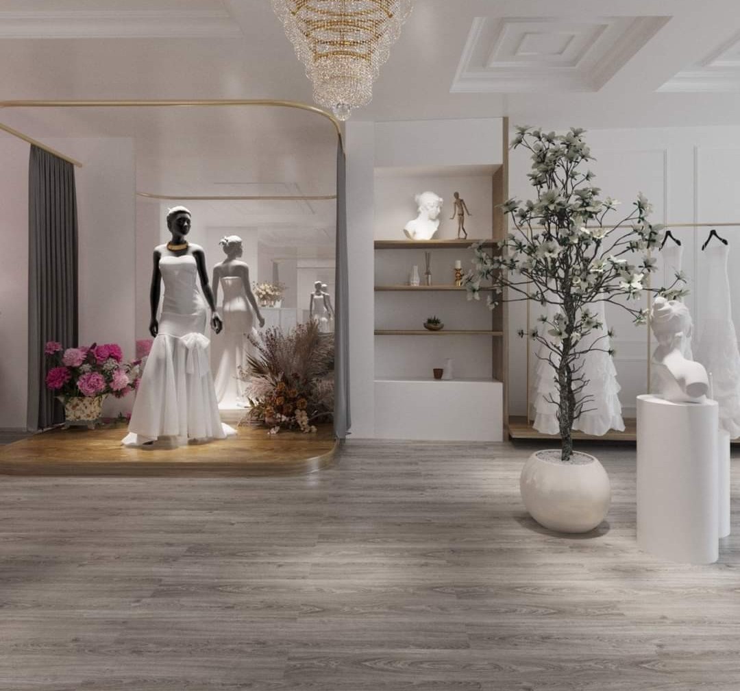 Dự Án Showroom Áo Cưới Mẫu 001