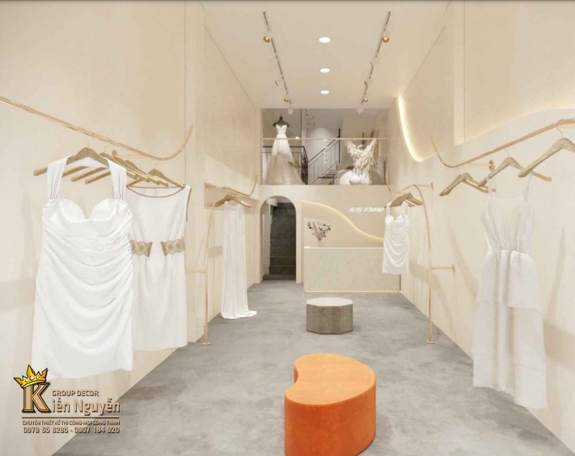 Thiết kế shop Thời Trang AMY