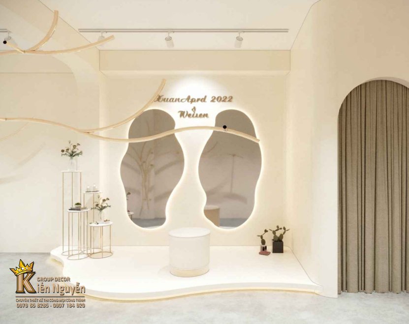 Thiết kế shop Thời Trang AMY