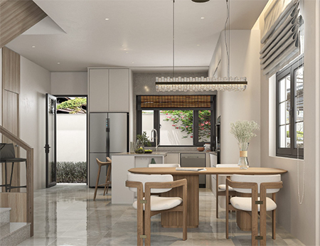 Cải tạo nội thất nhà Phố Chị Yến Q2