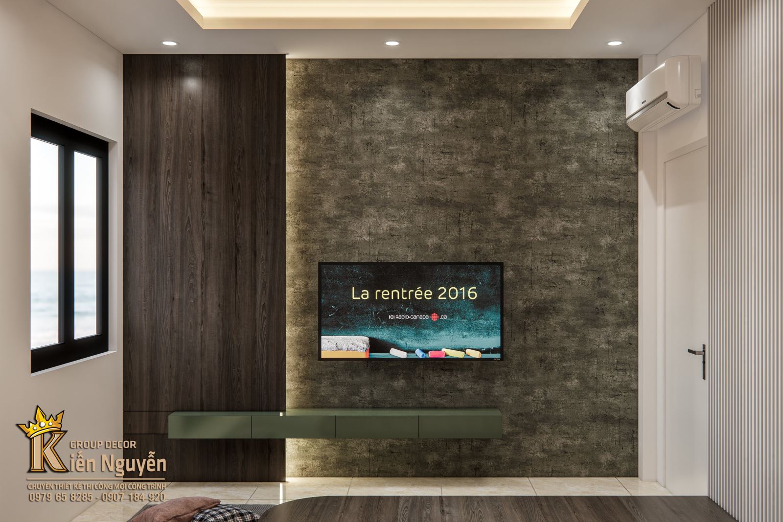 Phòng ngủ Master Bố Mẹ Mẫu 001