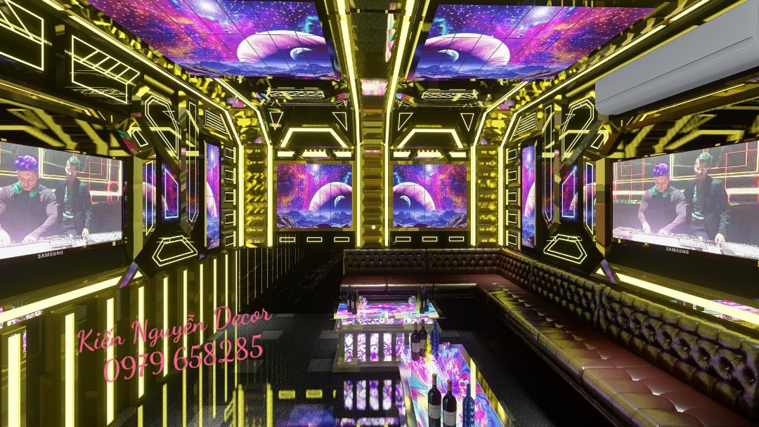 Phòng Karaoke Hiện Đại gia Đình Chị Thu