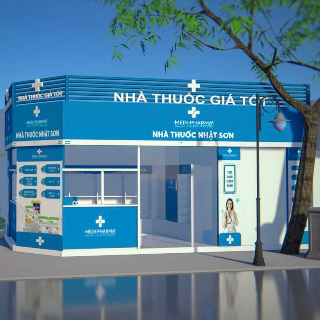 Mẫu bảng hiệu Nhà Thuốc Tây Giá tốt