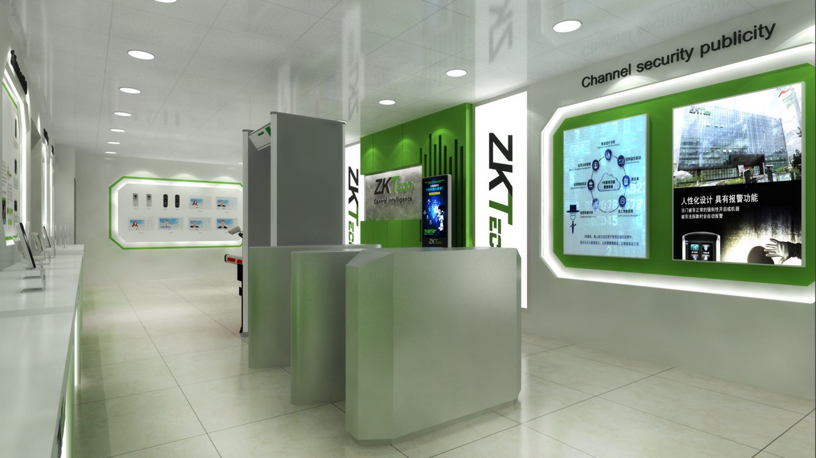 Showroom trưng Bày Khóa
