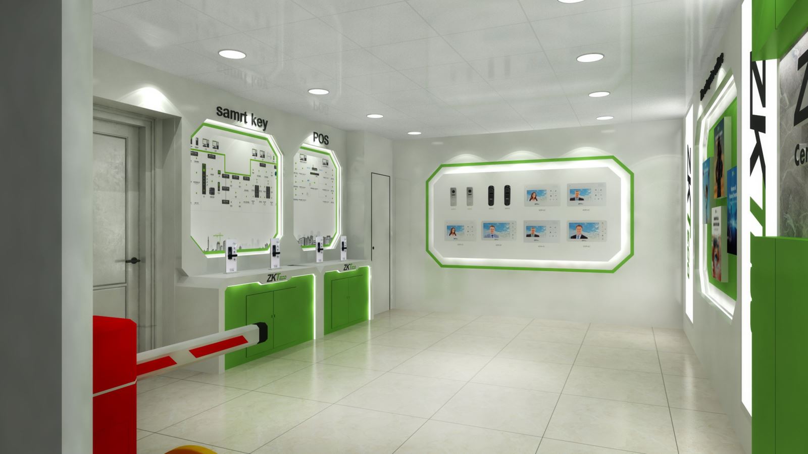 Showroom trưng Bày Khóa