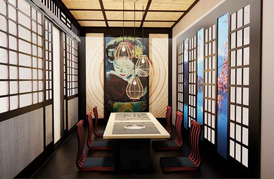 Nội Thất Nhà Hàng Nhật Q.1