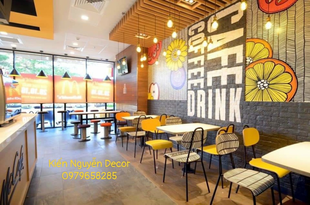 Thiết kế Quán Cafe KCF