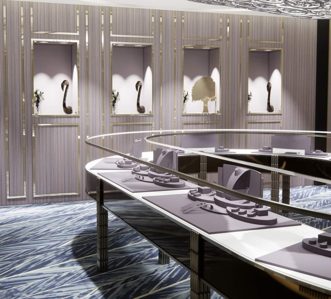Thiết kế Showroom Tiệm Vàng DOJI Q.3