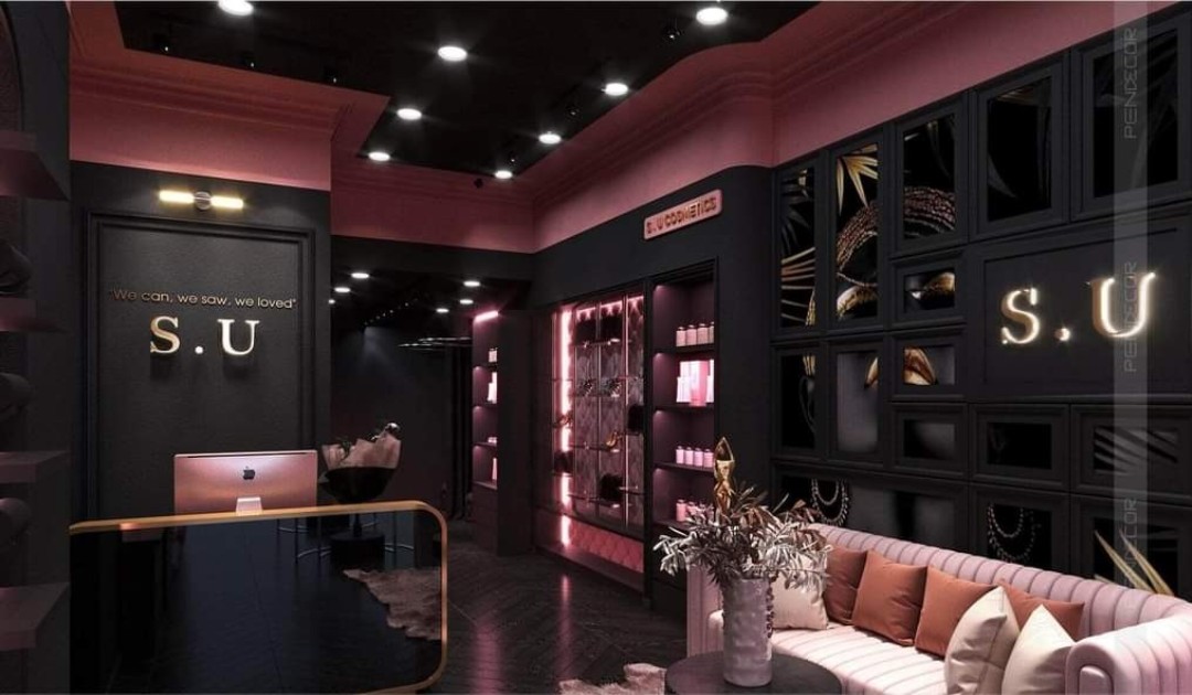 Thiết kế Showroom nước hoa S.U