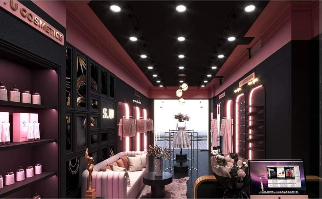 Thiết kế Showroom nước hoa S.U