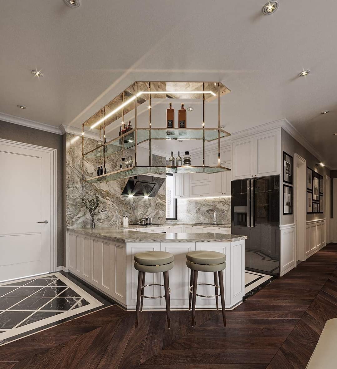 Nội thất căn hộ chung cư cao cấp A Tuấn Q.1