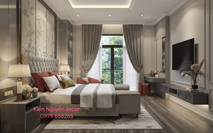 Nội thất cao cấp căn hộ Chị Thư