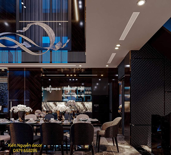 Nội thất nhà phố Luxury A Hoàng Q.2