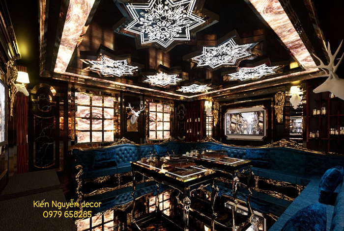 Mẫu phòng karaoke Tân Cổ Điển 81318